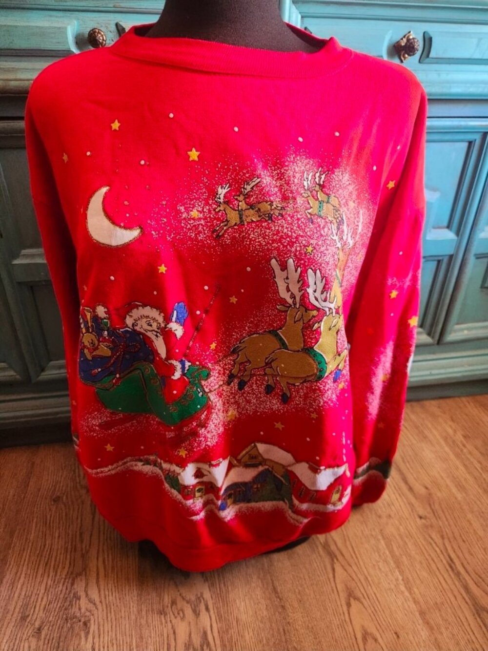 Vintage Christmas crewneck sweater